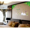 Wedding Swans Wall Sticker